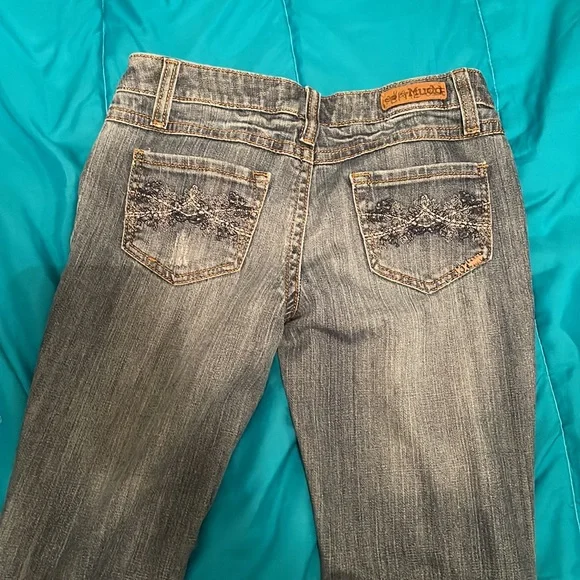 Mudd flare leg jeans with holes - Picture 3 of 5